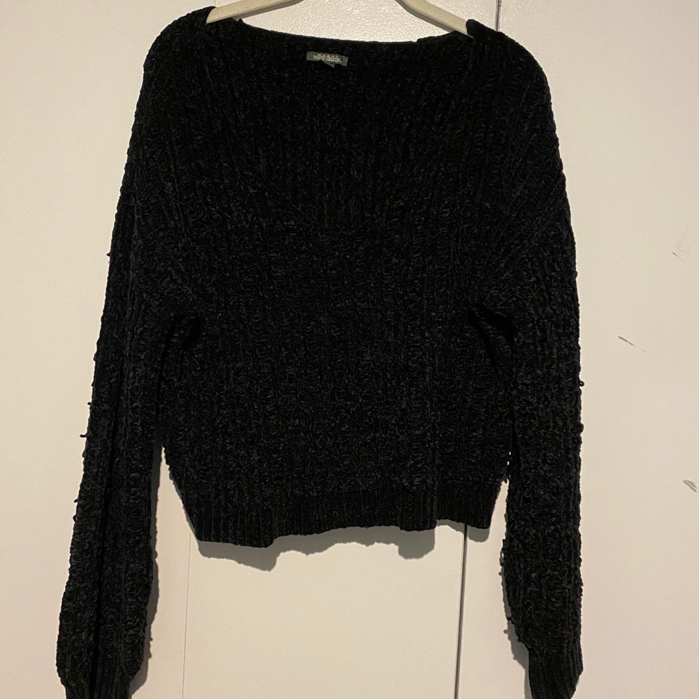 V-neck sweater